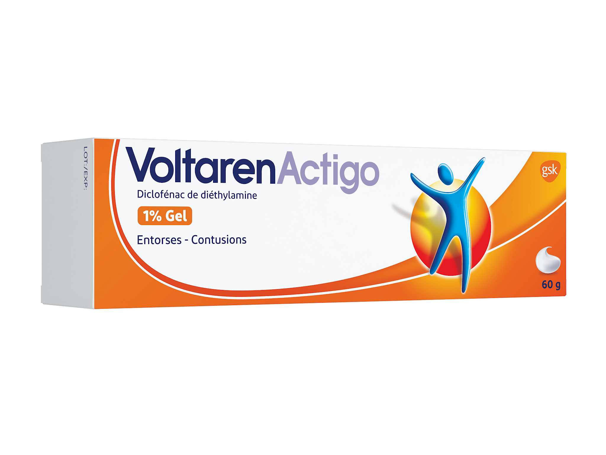 image VoltarenActigo Gel 1% Tube de 60g 